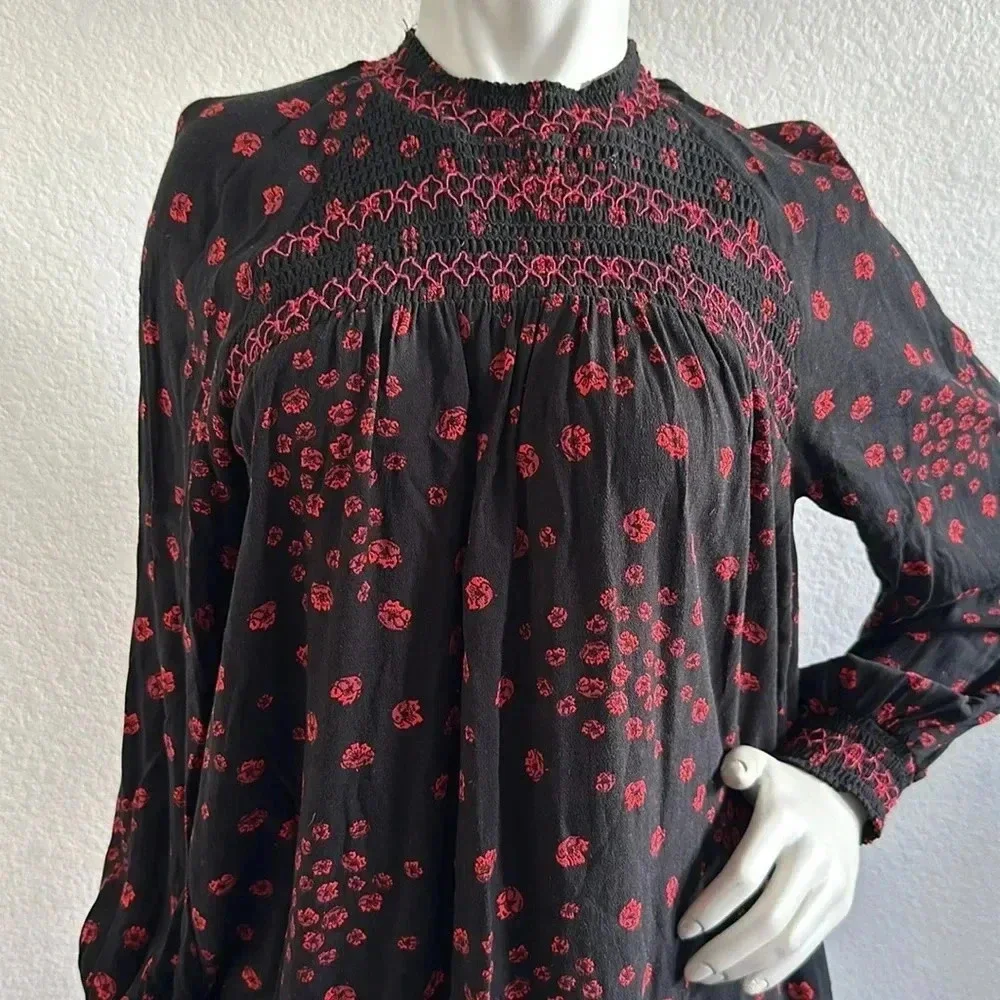 Free People Flowers In Her Hair Tunic mini dress